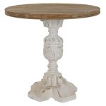 MESA ABETO ENVEJECIDO BLANCO