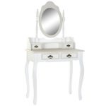TOCADOR ESPEJO BLANCO