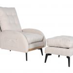 SOFA CAMA SET 2 POLIESTER CREMA