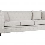 SOFA POLIESTER MADERA BLANCO