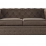 SOFÁ DE POLIÉSTER MARRÓN