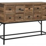 CONSOLA ABETO MADERA RECICLADA